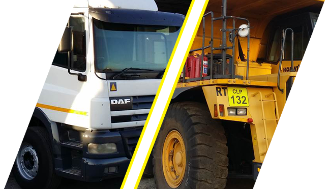 Used Trucks, Trailers, Mining Machines, Tractors and even Boats